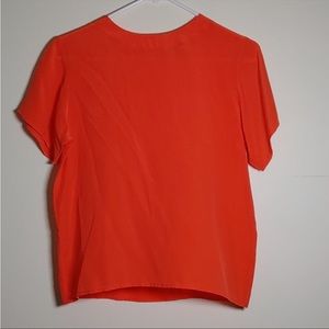 Anna and Frank Silk Crew Neck Blouse